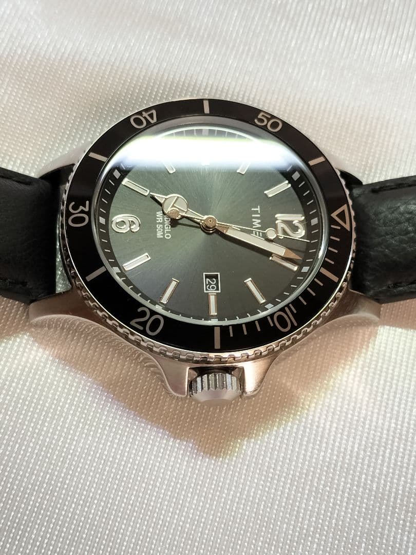 TIMEX カレイドスコープ純正レザーベルト 稼働品【ムラスポ公式】