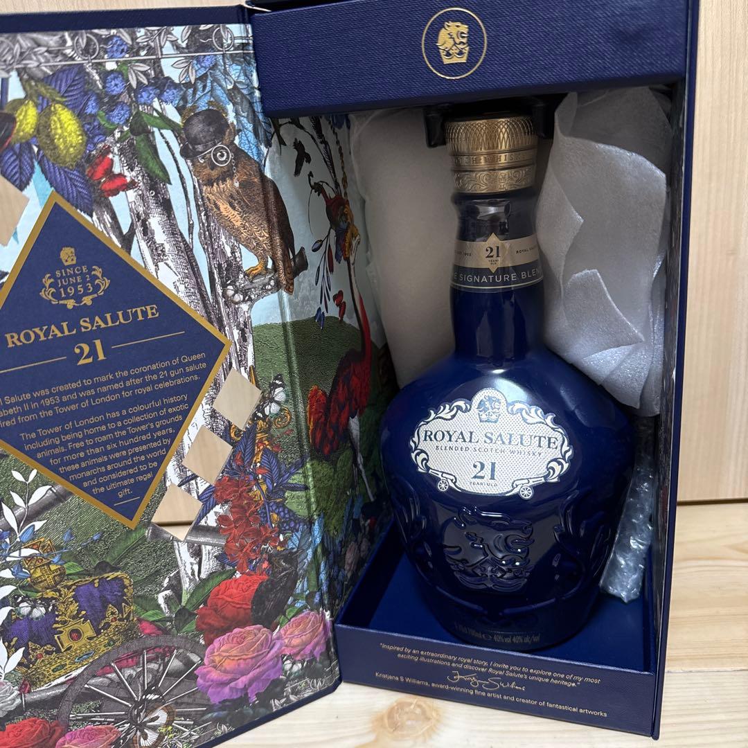  SALUTE 21年 ブレンデッドスコッチウイスキー　700ml