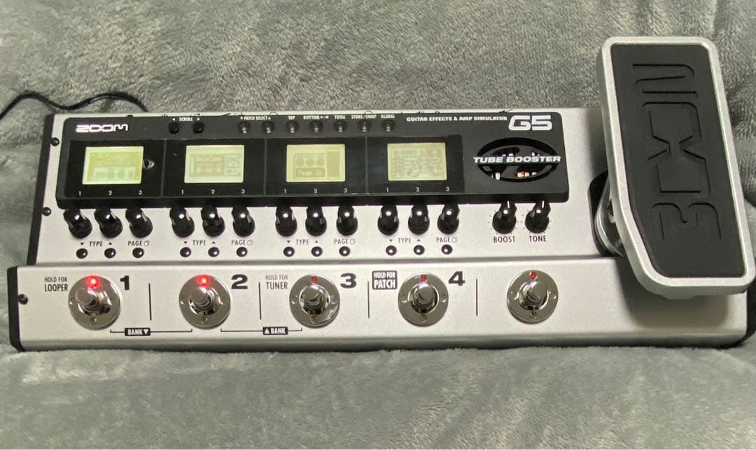 【中古】ZOOM G5 【マルチエフェクター】