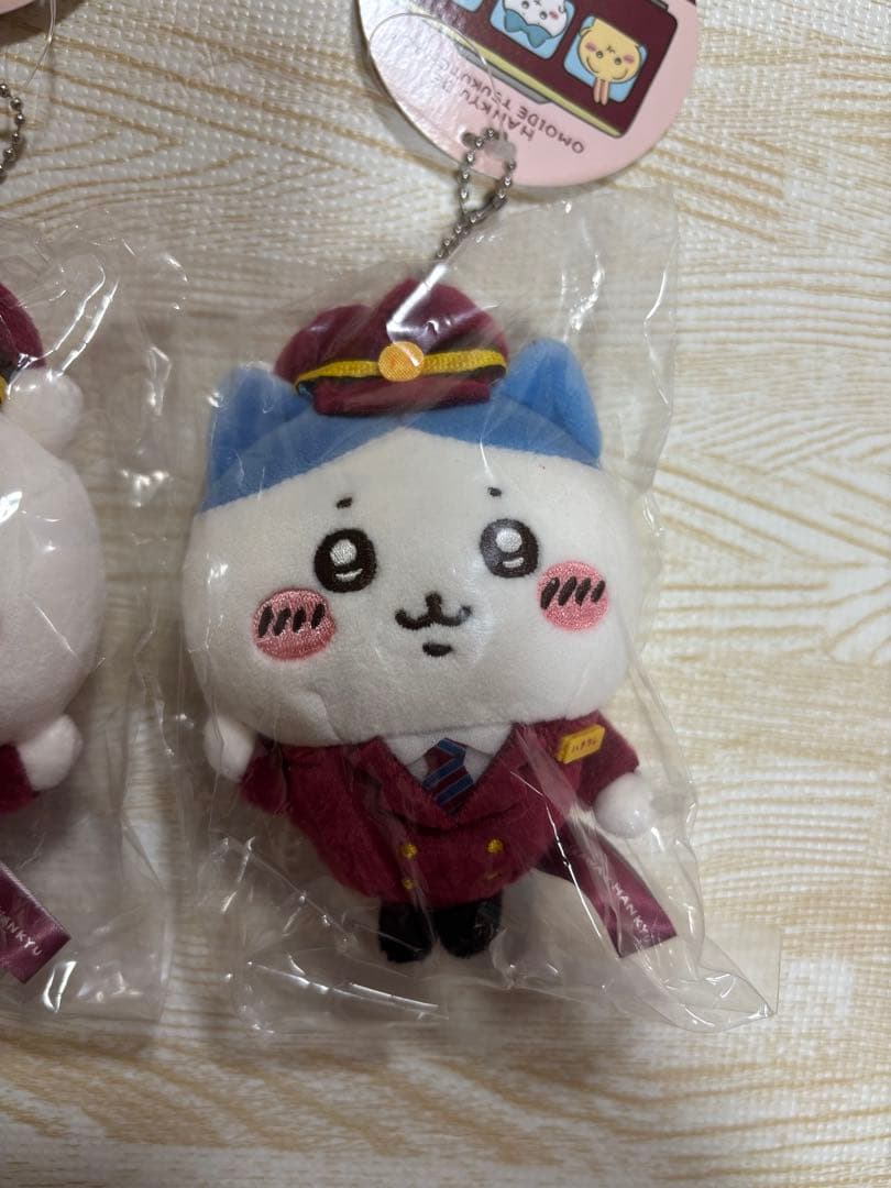 ちいかわ　阪急電車な　ぬいぐるみ3体セット