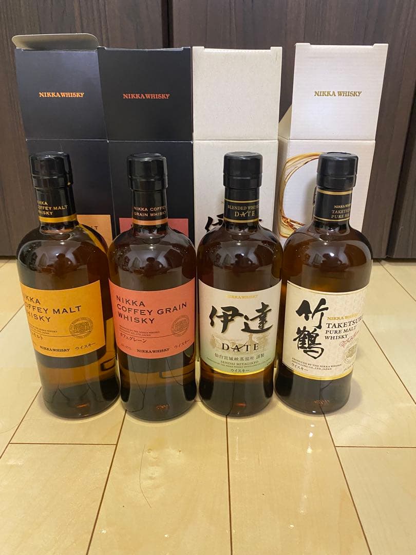NIKKAウイスキー 4本セット
