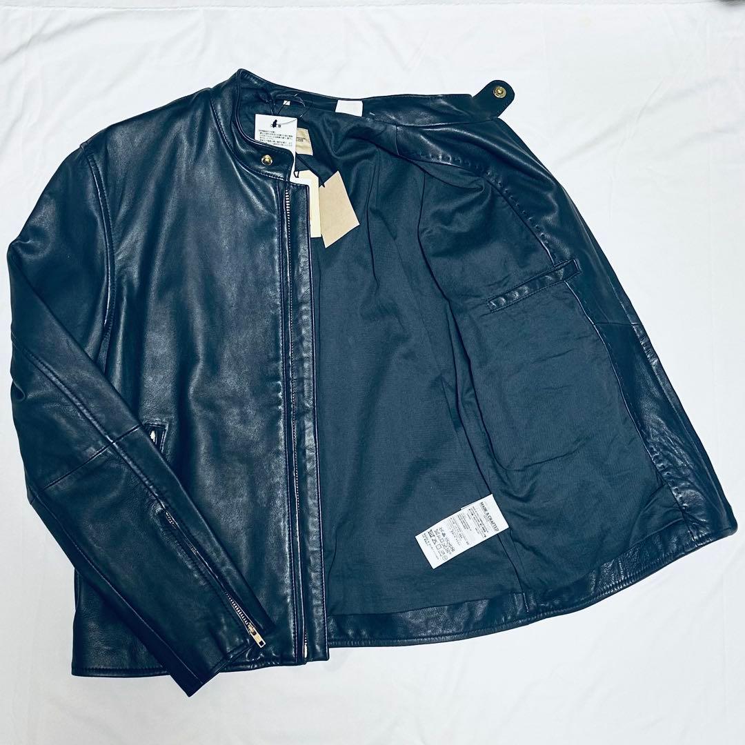 LEVI'S レザー シングルライダースジャケット リーバイス イタリア製 牛革
