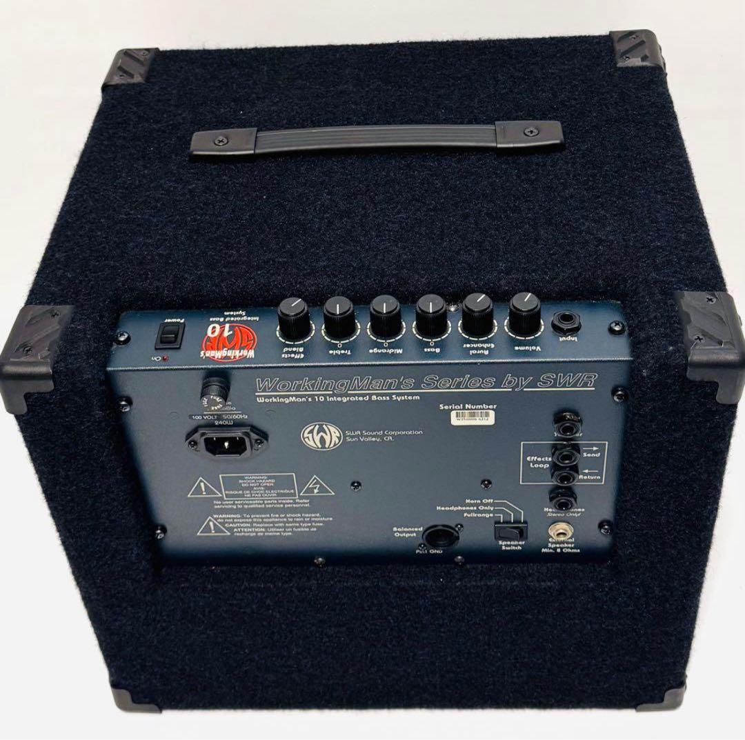 SWR workingman's 10 コンボアンプ80w ベース