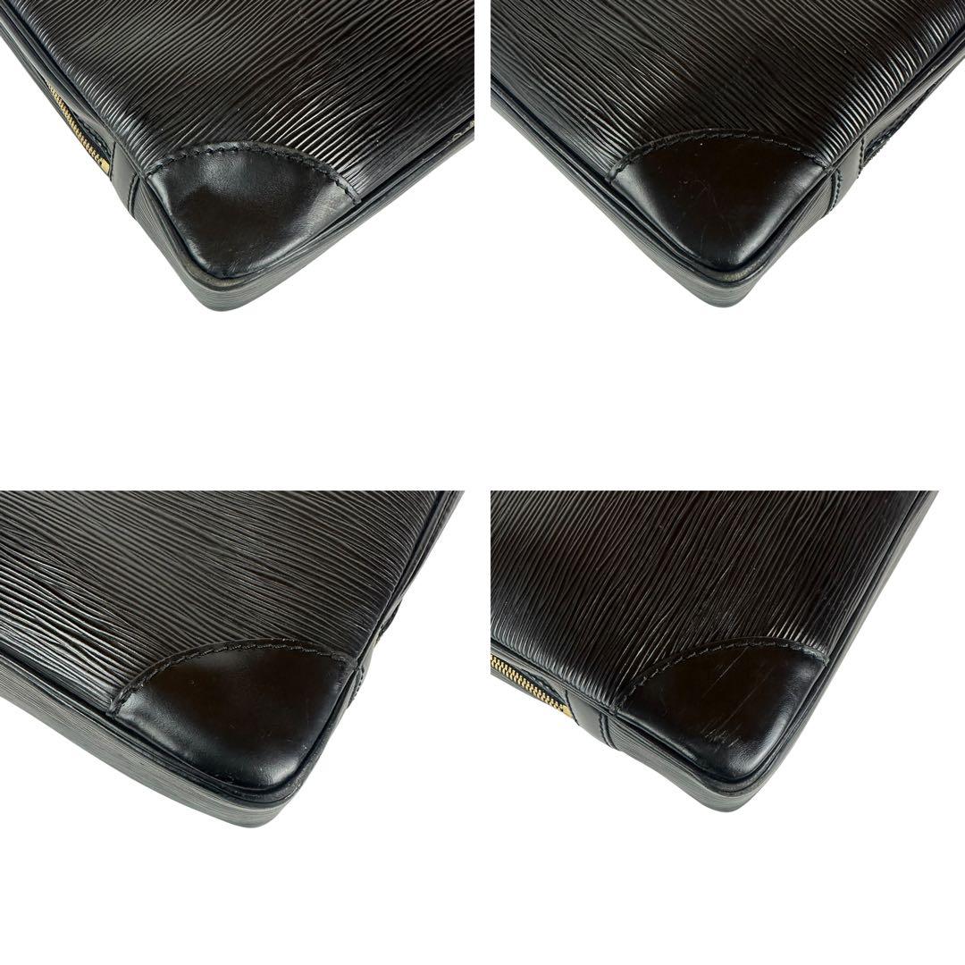 【美品】ルイヴィトン ビジネスバッグ ブリーフケース 営業鞄 エピ ブラック