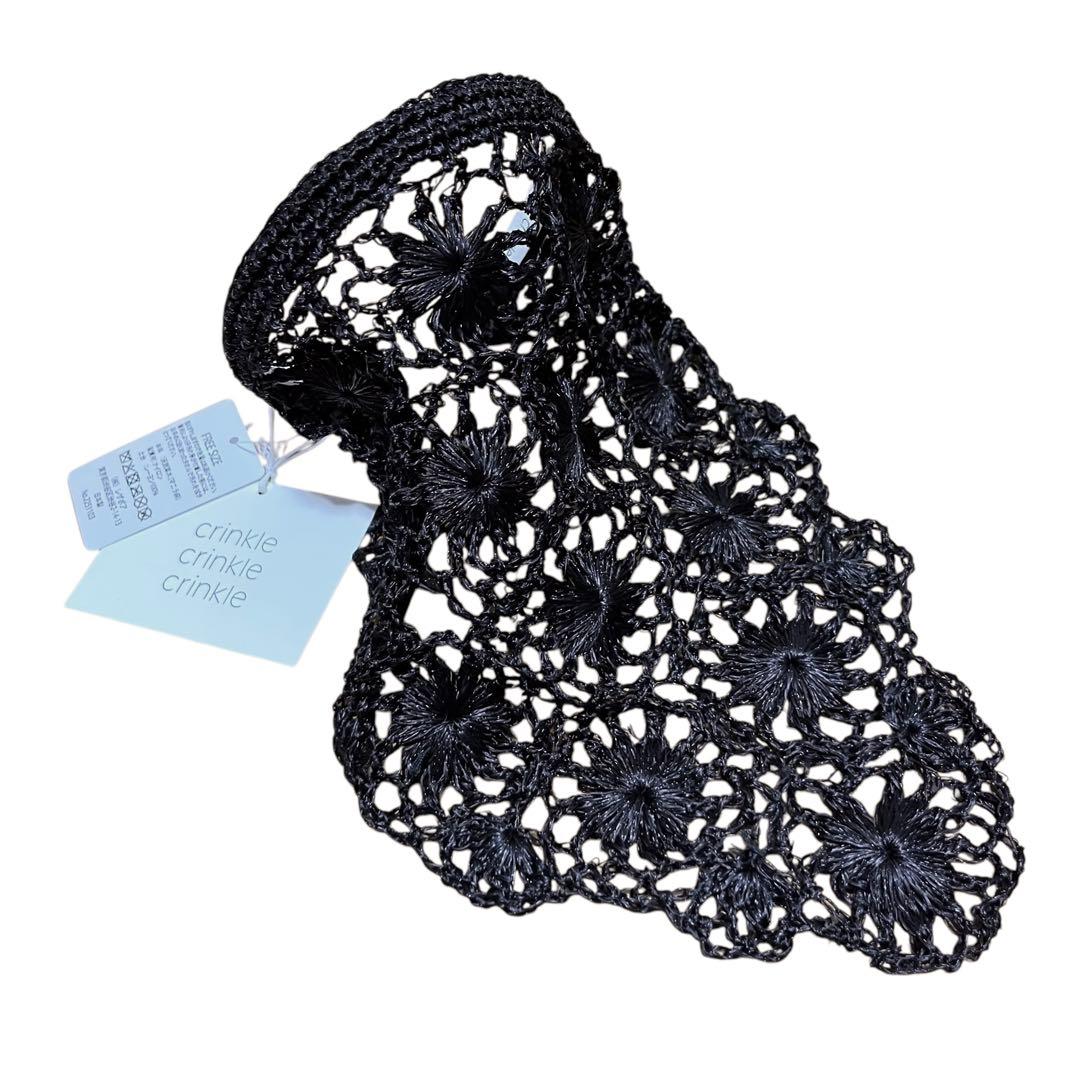 未使用 crinkle crinkie crinke ヘッドバンド