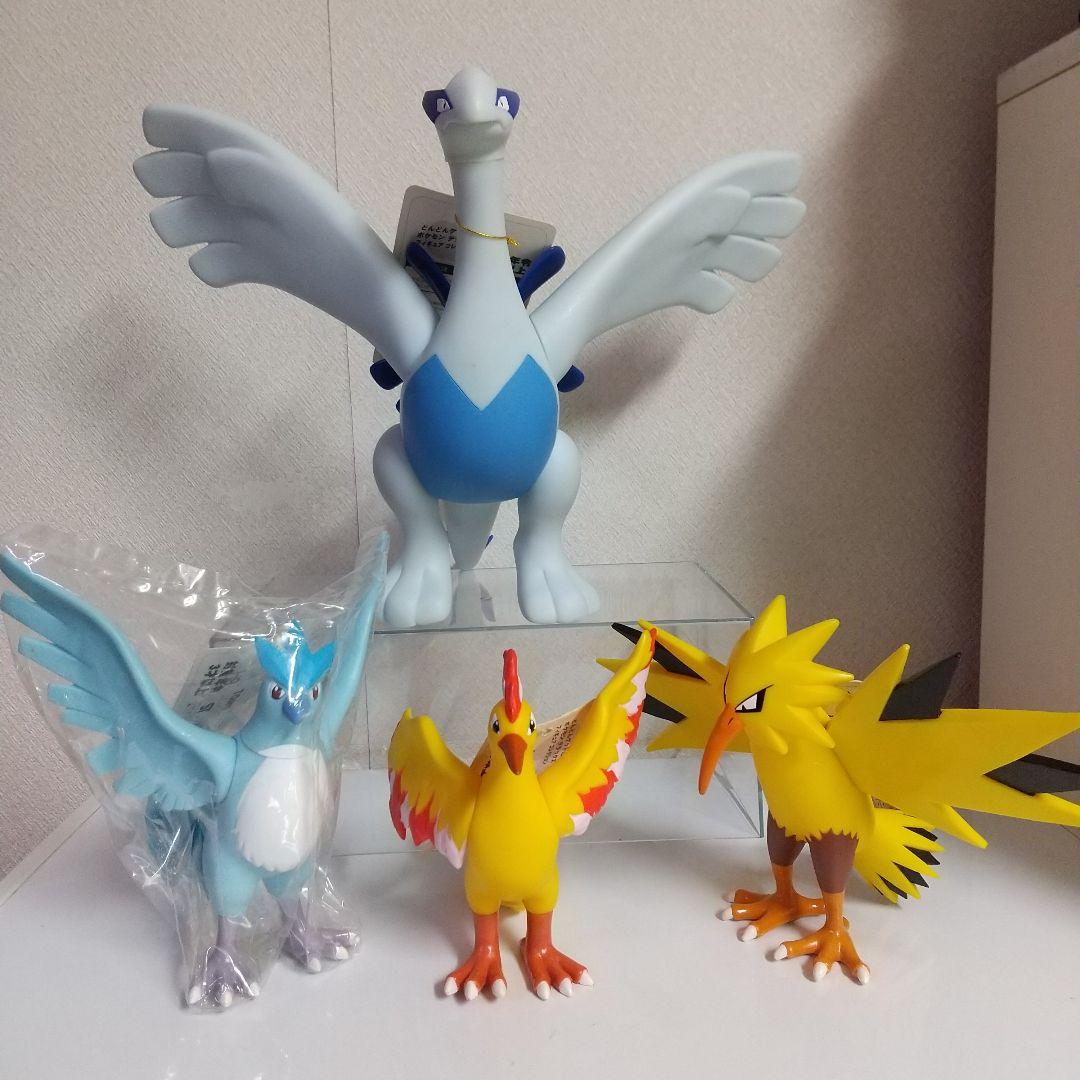 ポケモン デラックスフィギュアコレクション フリ―ザ―他 4点セット レトロ