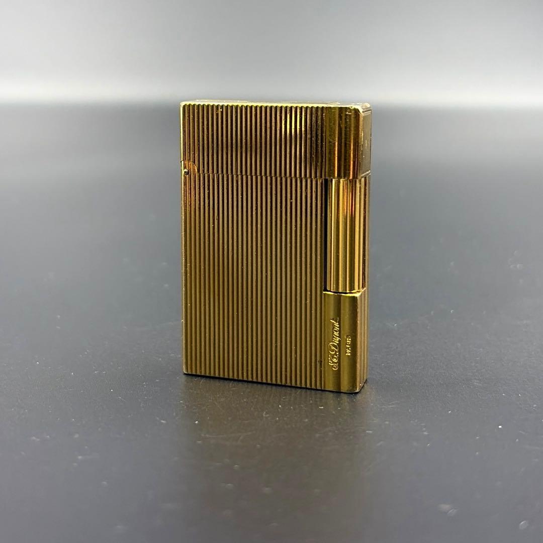 快音 S.T.Dupont / デュポン ガスライター ギャッツビー ゴールド