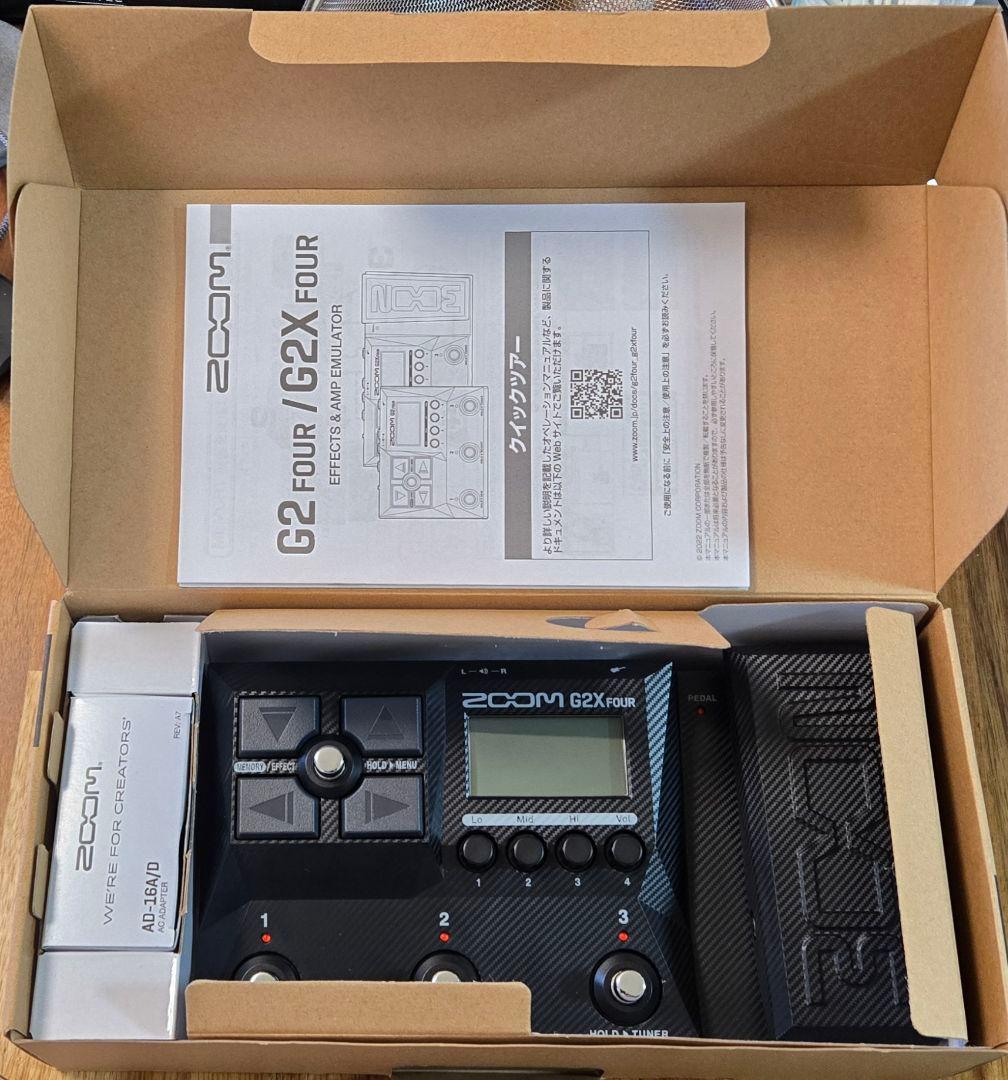 ZOOM G2X FOUR ギターマルチエフェクター IR搭載 79種エフェクト