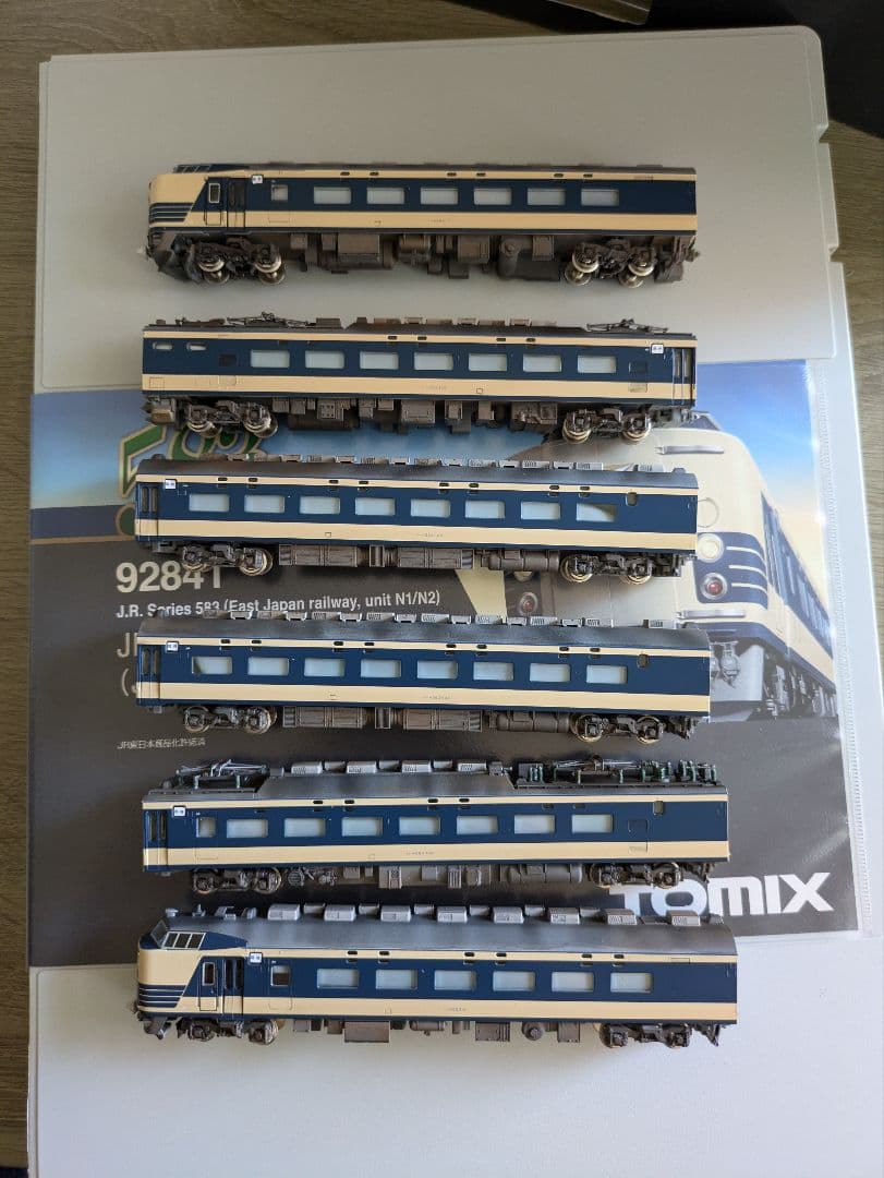 TOMIX JR 583系電車 N1・N2編成セット