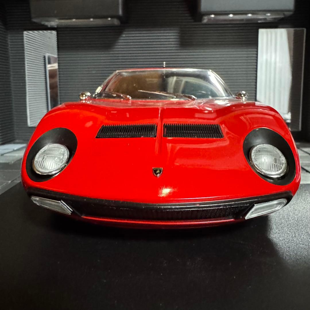 未展示品 京商 1/18 ランボルギーニ ミウラ P400 SV レッド
