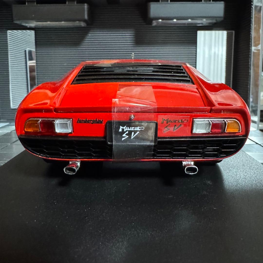 未展示品 京商 1/18 ランボルギーニ ミウラ P400 SV レッド