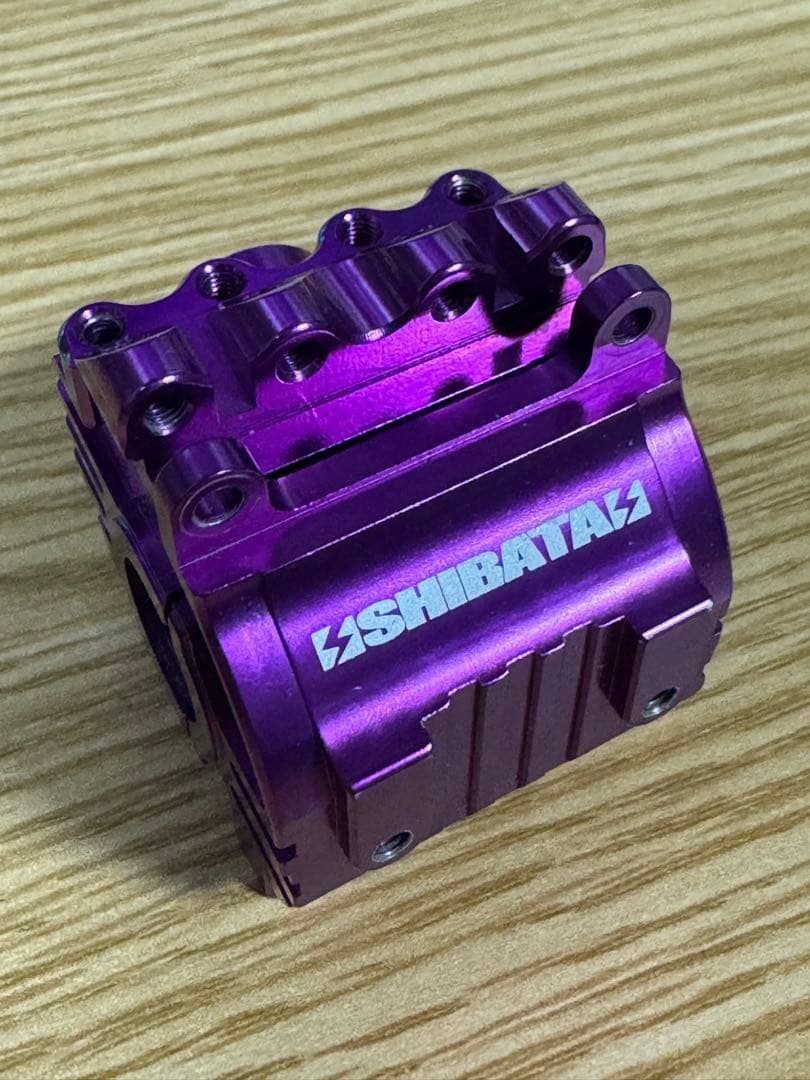 shibata GRK アルミギアボックス　パープル