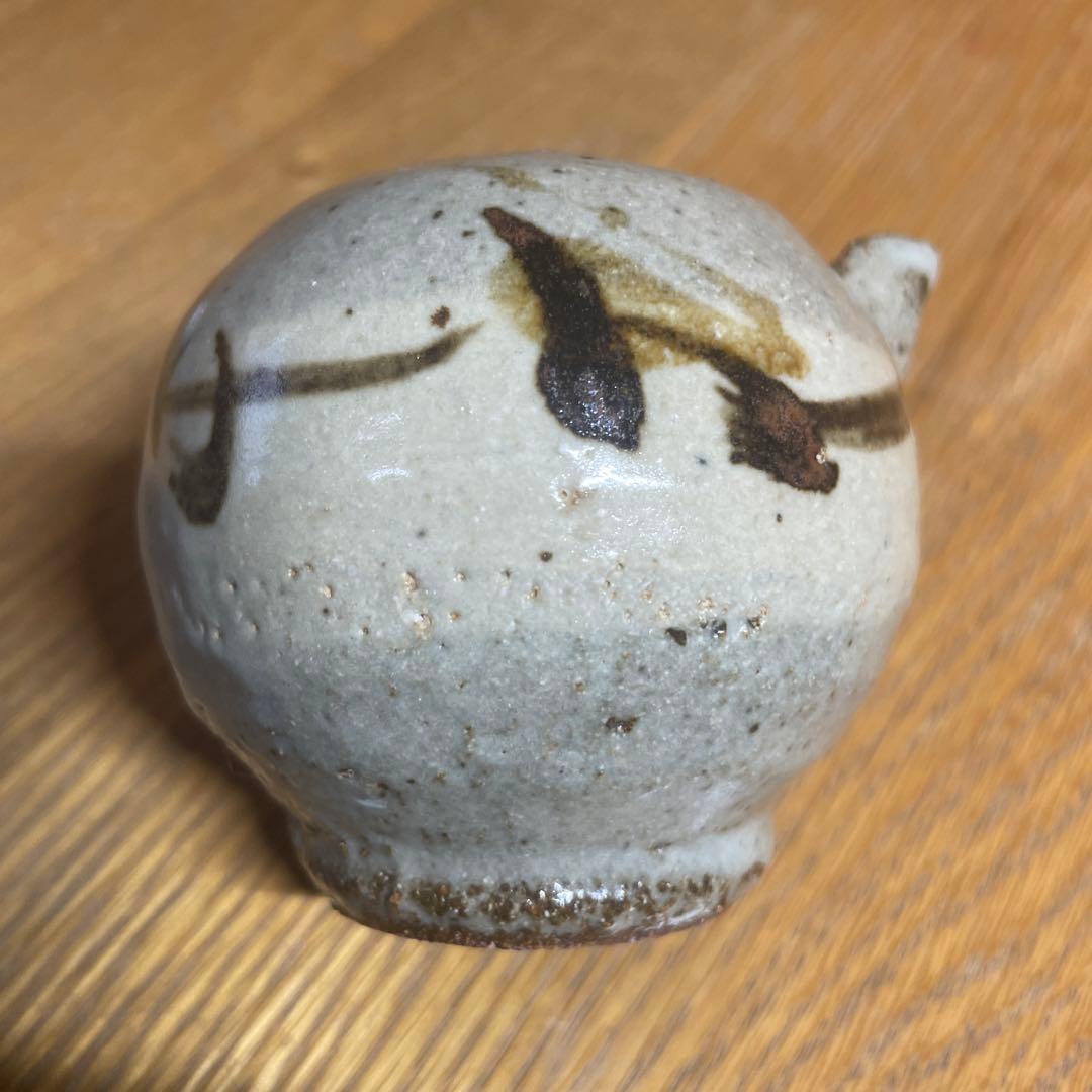 浜田庄司　鐡絵水滴　箱なし