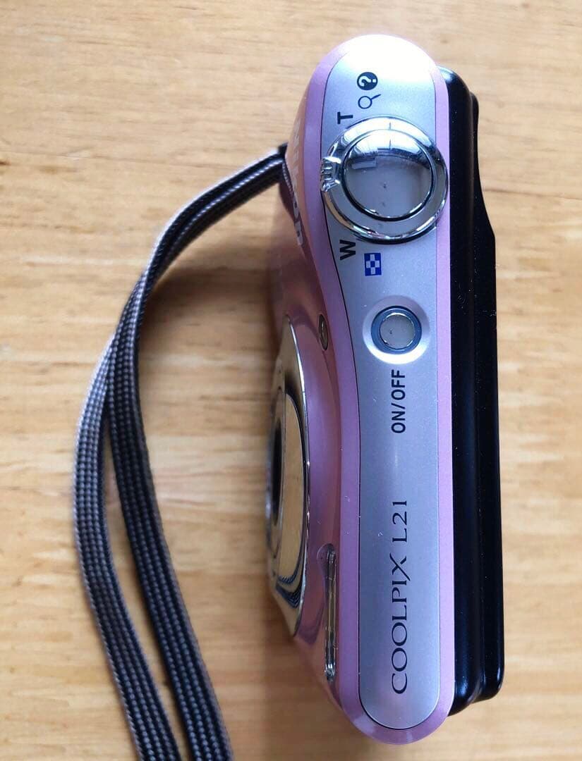 美品 NIKON COOLPIX L21 クールピクス ピンク デジカメ