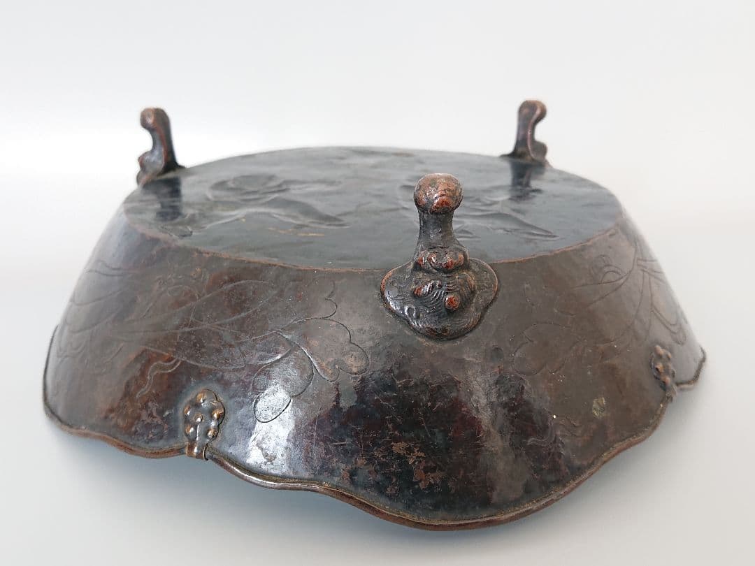 中国 明時代 古銅大鉢