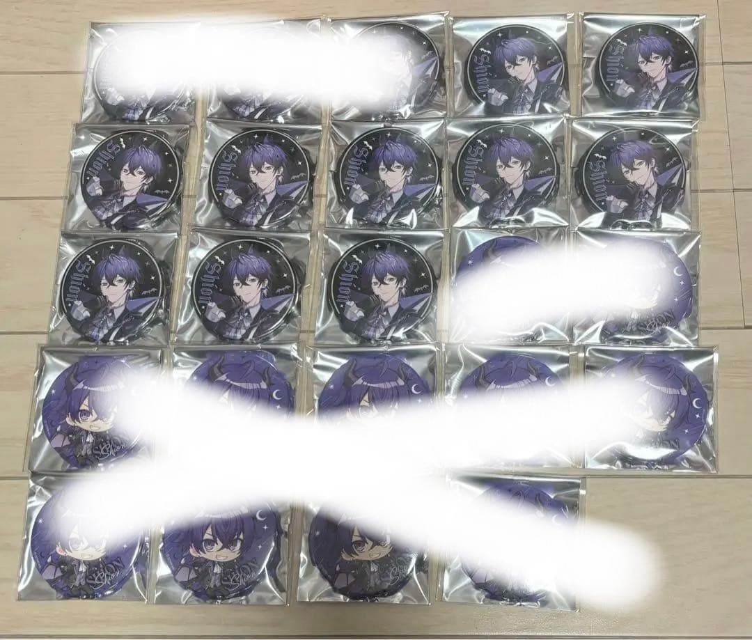 めておらハロウィン缶バ 心音くん