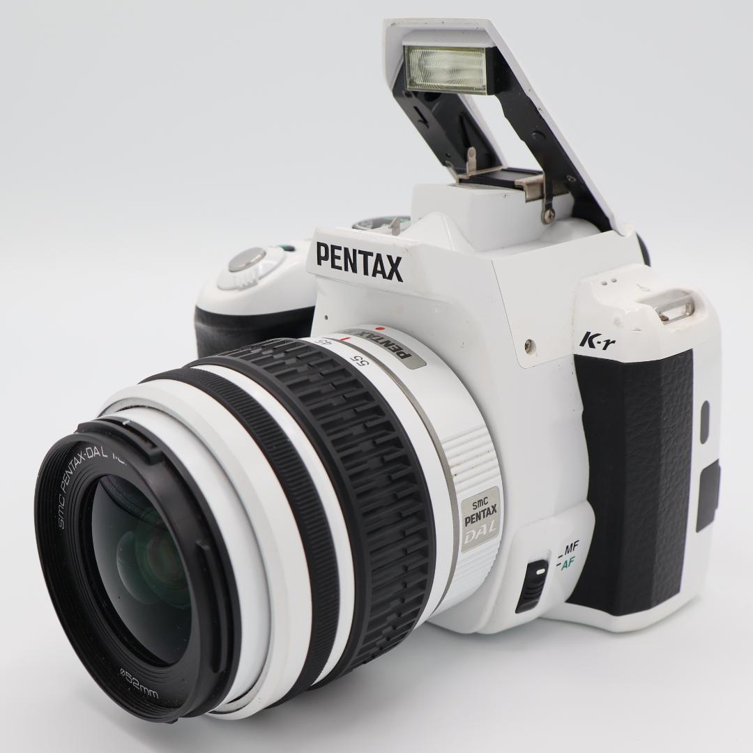 ❤️ PENTAX ペンタックス k-rホワイト❤️ スマホ転送❤️一眼レフ❤️