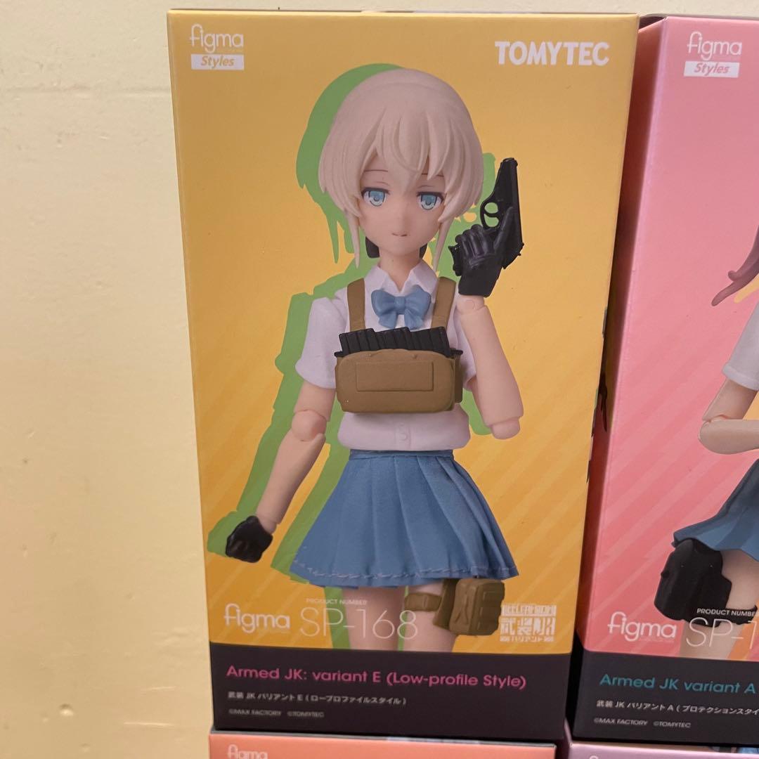 figma武装JK 6体セット 新品未開封
