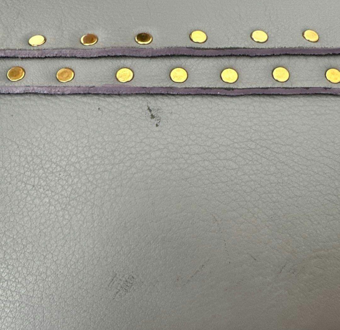 値下交渉可_CELINE セリーヌ ブギーバッグ スタッズ レザー ハンドバッグ