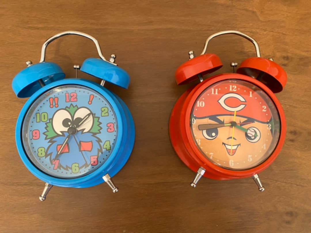 広島東洋カープ　目覚まし時計　カープ坊や　スラィリー  セット　カープグッズ