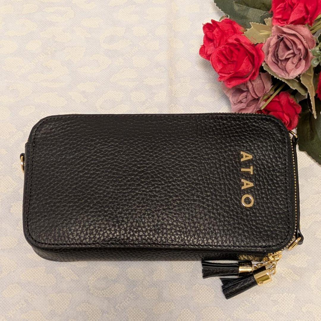 【未使用に近い】ATAO　❤️アミュレット・ケリー❤️　ブラック/ゴールド