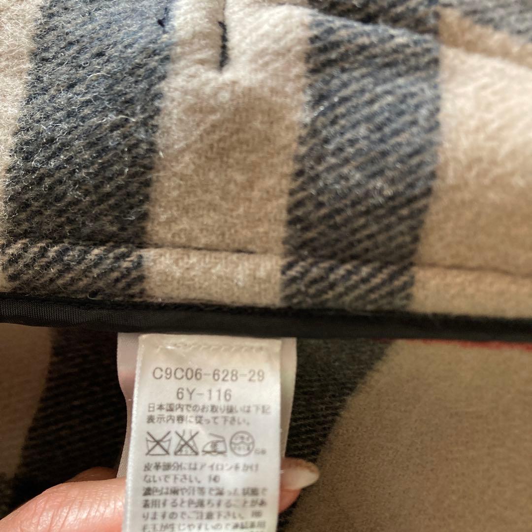 美品✨バーバリー　キッズ6Y/116　ダッフルコート