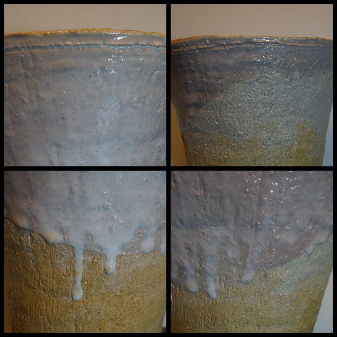 人間国宝 十代三輪休雪 萩花入 共箱