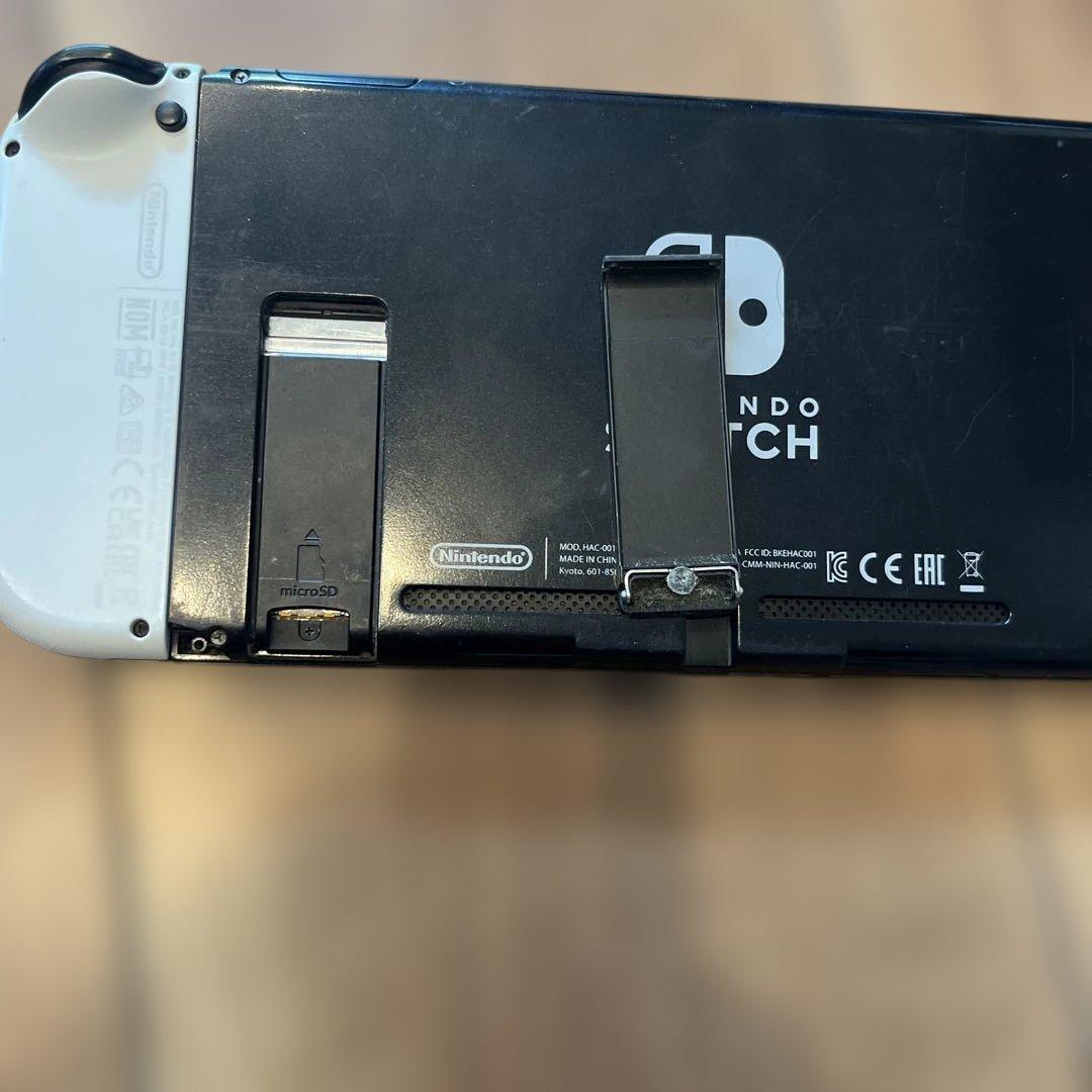 Nintendo Switch ホワイト/グレー 本体のみ　ジャンク
