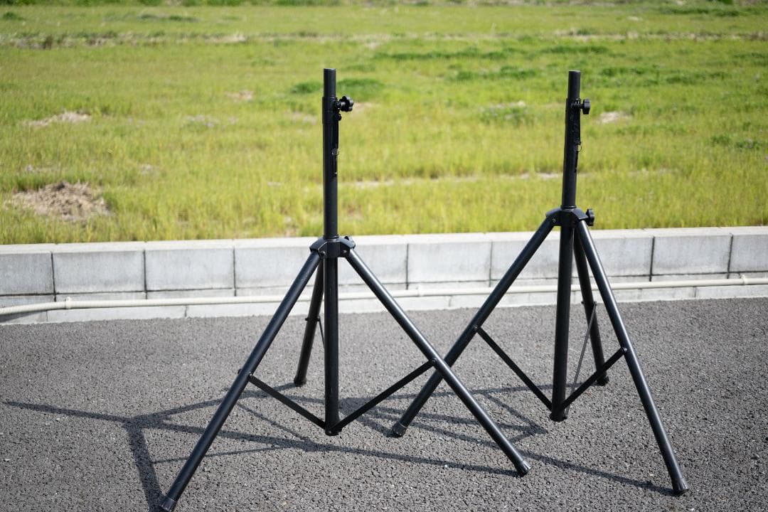 スピーカースタンド　２本セット　耐荷重　60kg　185ｃｍ