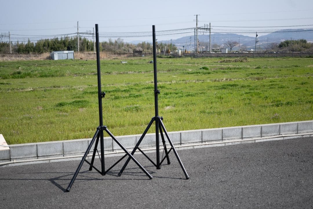 スピーカースタンド　２本セット　耐荷重　60kg　185ｃｍ