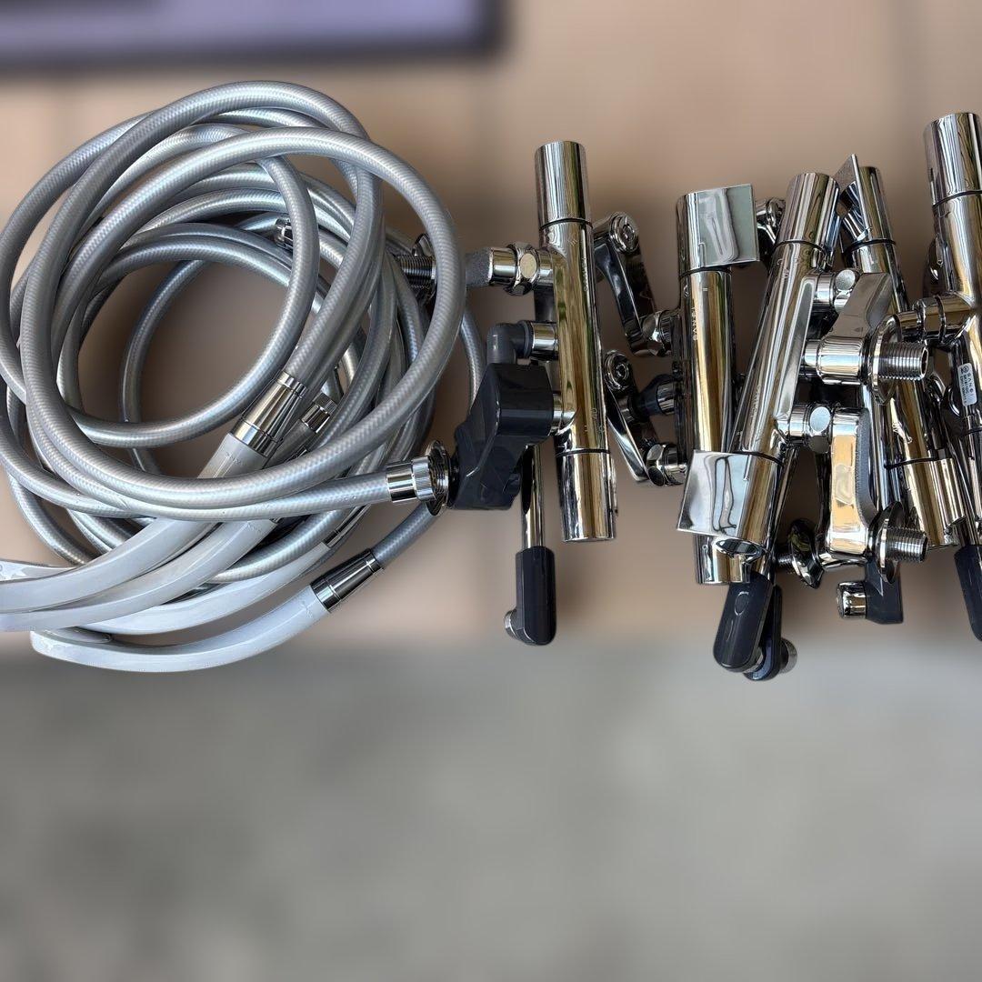 SANEIシャワー混合水栓5個組