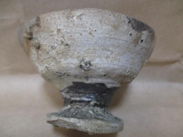 猿投焼　馬上盃　I37-1