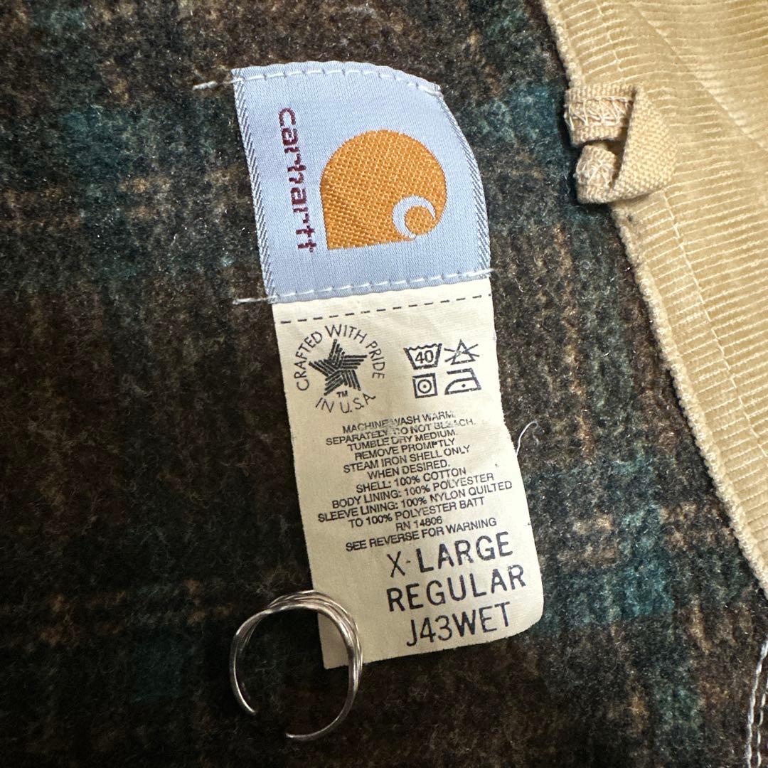 carhartt デトロイトジャケット J43 WET