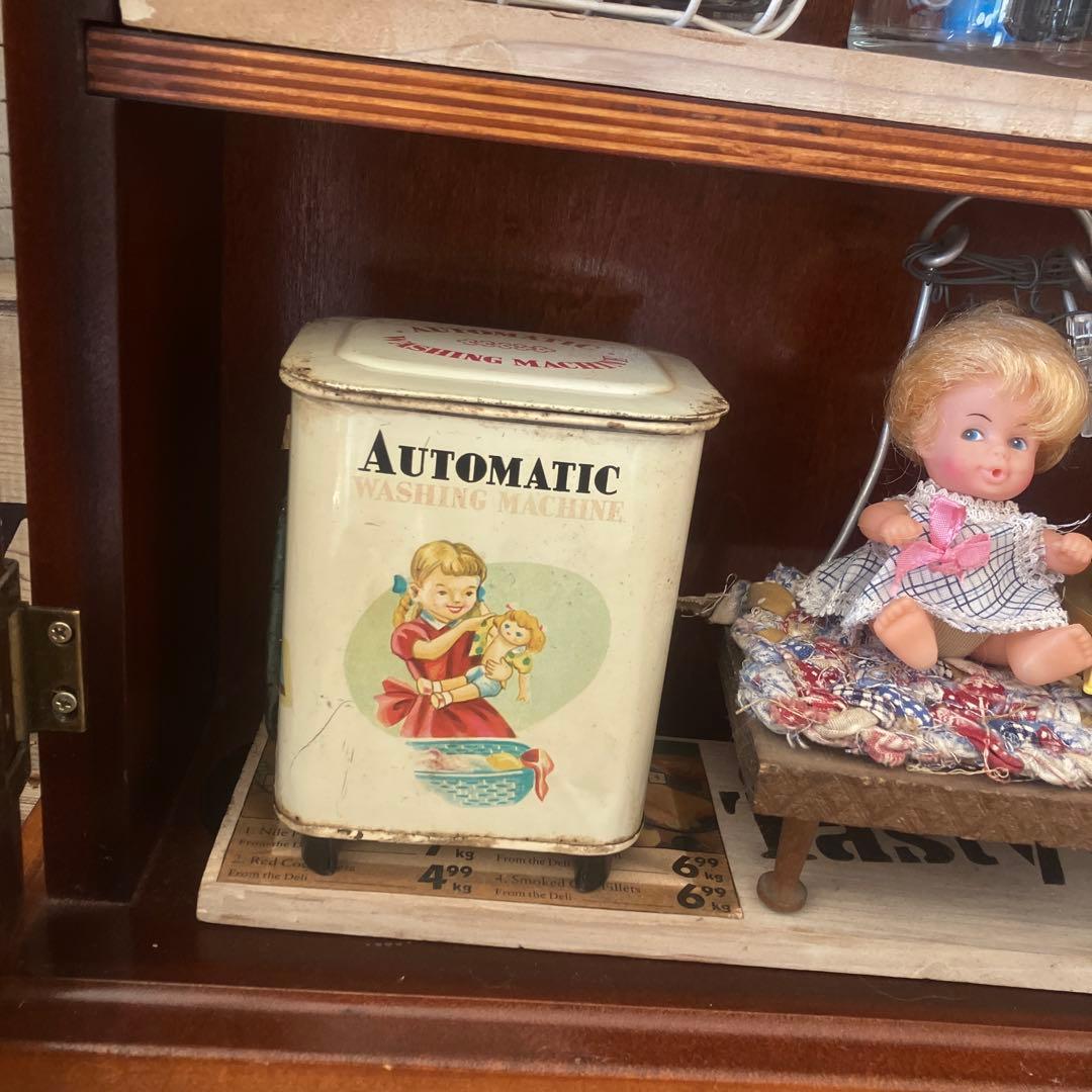 ビンテージ　ケース　バーボンケース ディスプレイ棚　飾り棚