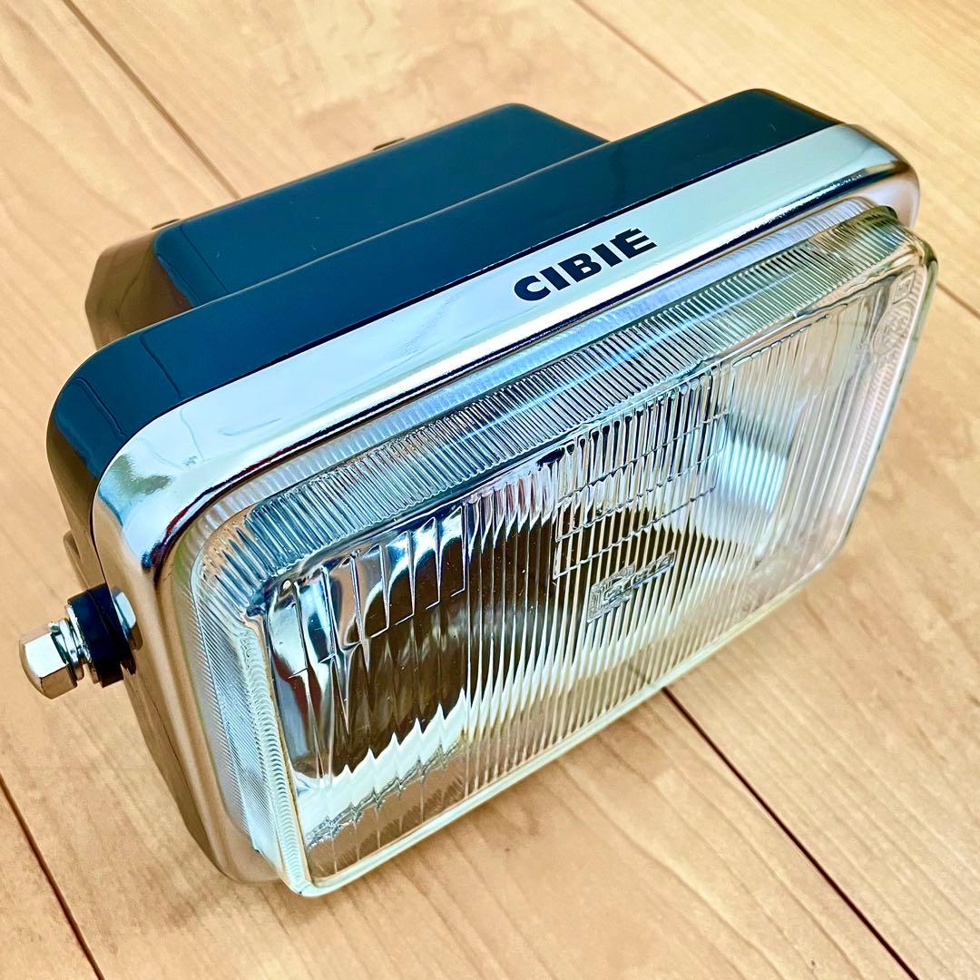 シビエ CIBIE 角型 ヘッドライト CBR400F 当時物 角目