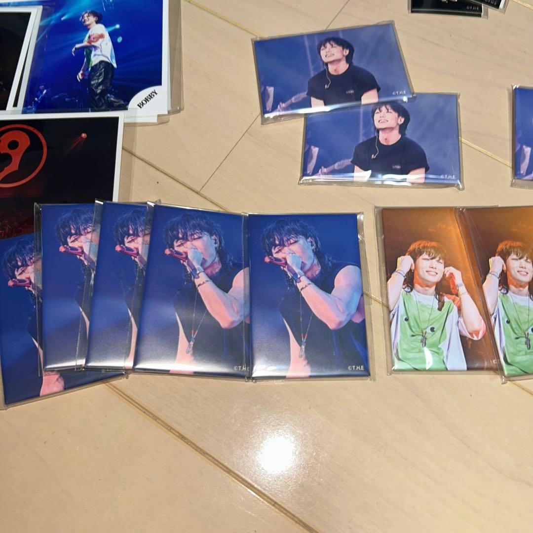 iKON BOBBY 公式ライブフォト27枚＋T.H.Eフィルムストリップ22枚