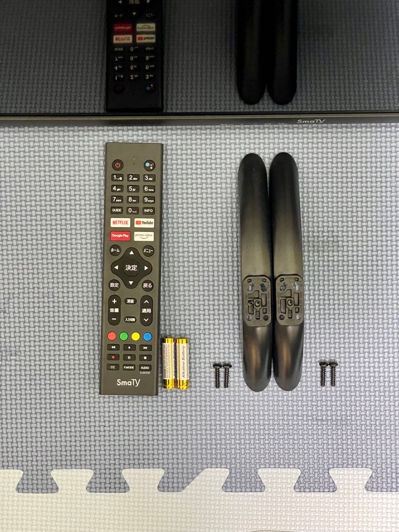 チューナーレステレビ 43V型 4K UHD