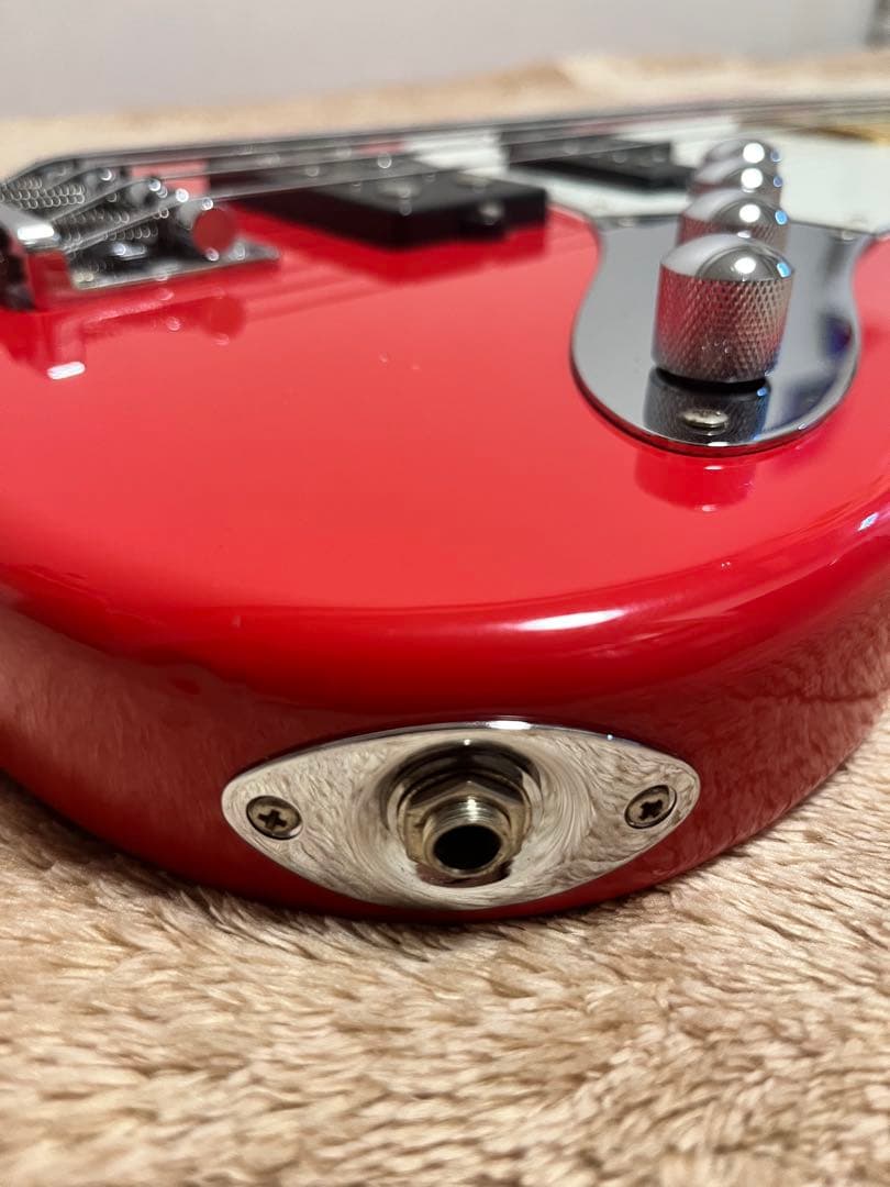 GrassRoots G-JB レッド PB+ハムバッカー ジャズベースタイプ