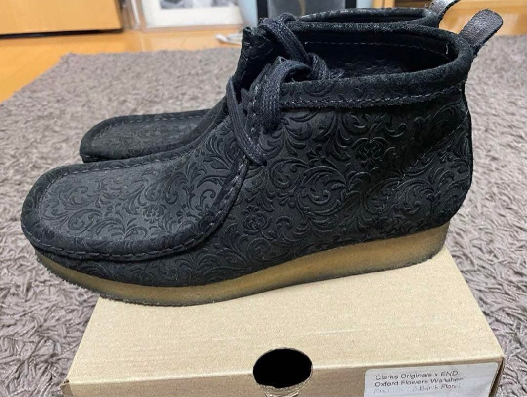 ワラビー　CLARKS ✖︎ END. クラークス　エンド　 モカシン　ブーツ