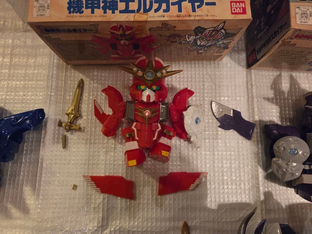 元祖SDガンダム　ガンジェネシス6体フルセット(当時物)