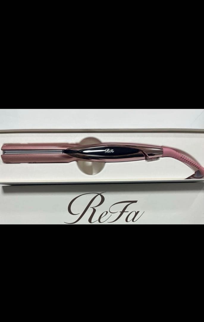 新品　リファ　リニューアル　ストレートアイロン　ピンク