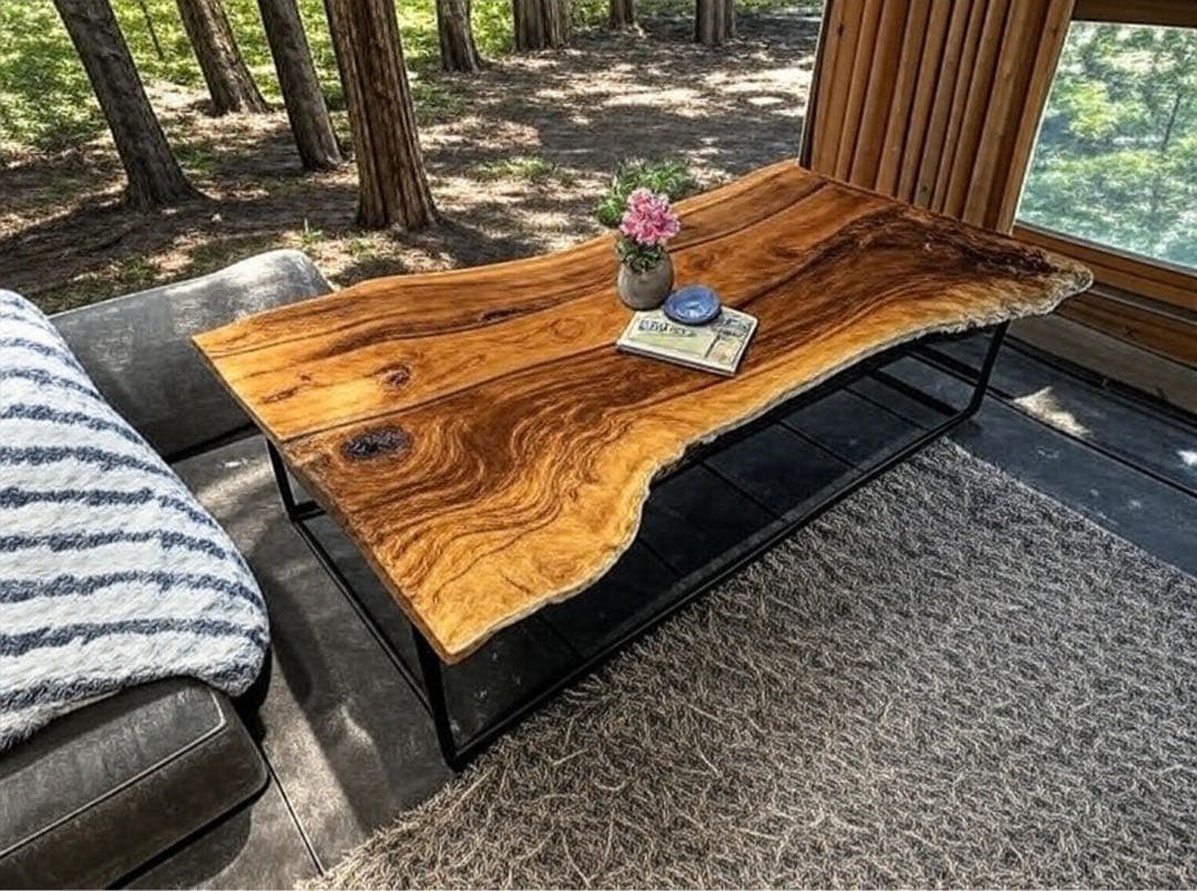 【最終価格！早い者勝ち！】栃　トチ　一枚板テーブル　店舗什器　ディスプレイ