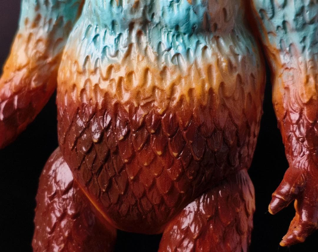 ブルマァク 当時物 ギガス ソフビ 肌色成型