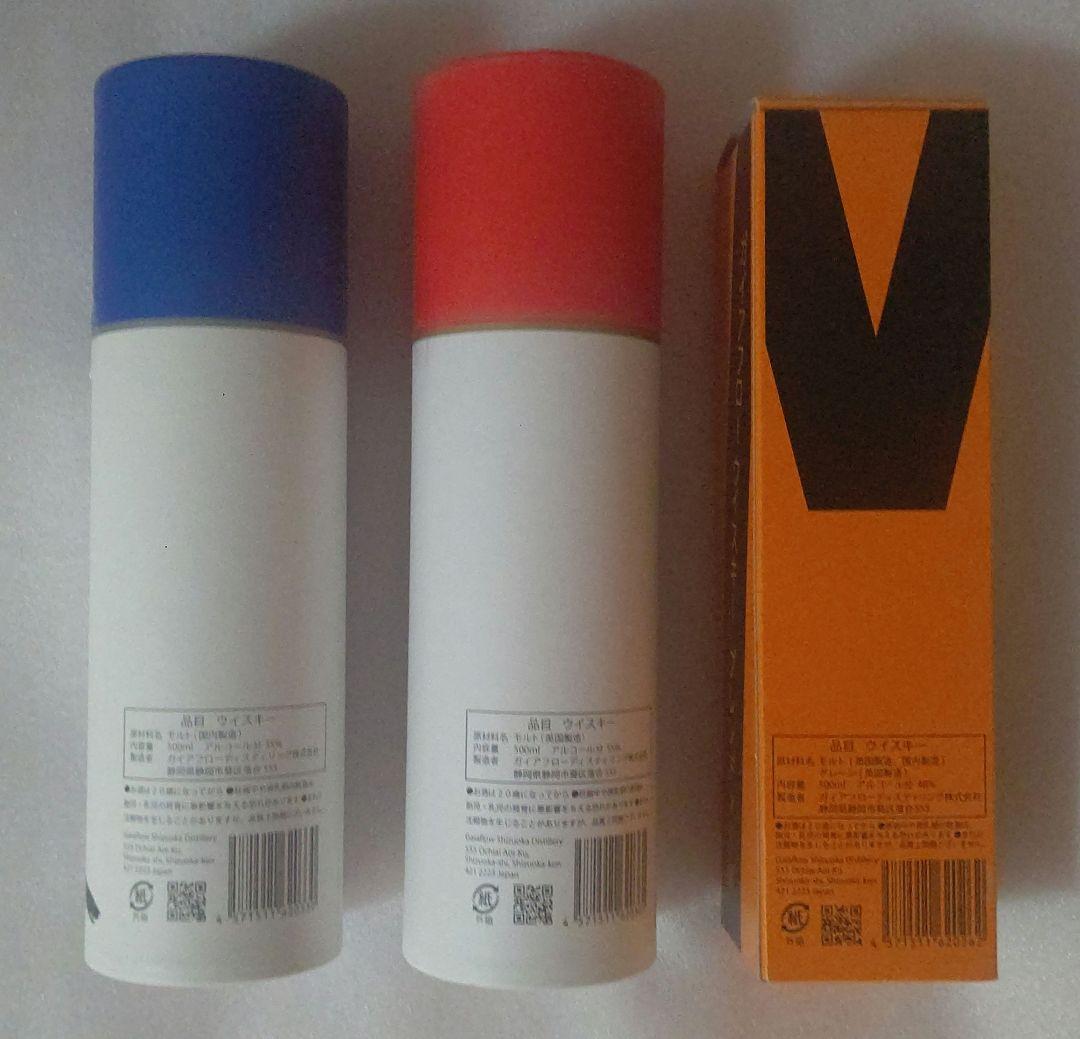 ガイアフロー【SHIZUOKA + M 3本セット】ウイスキー 静岡 箱付