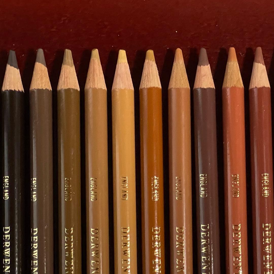 DERWENT ダーウェント ARTISTS アーチスト 色鉛筆72色 木箱