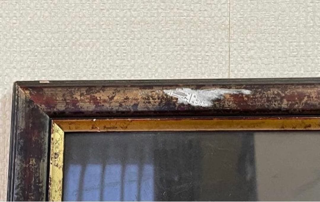 グスタフ・クリムト　バウアーの肖像 レプリカ　難あり