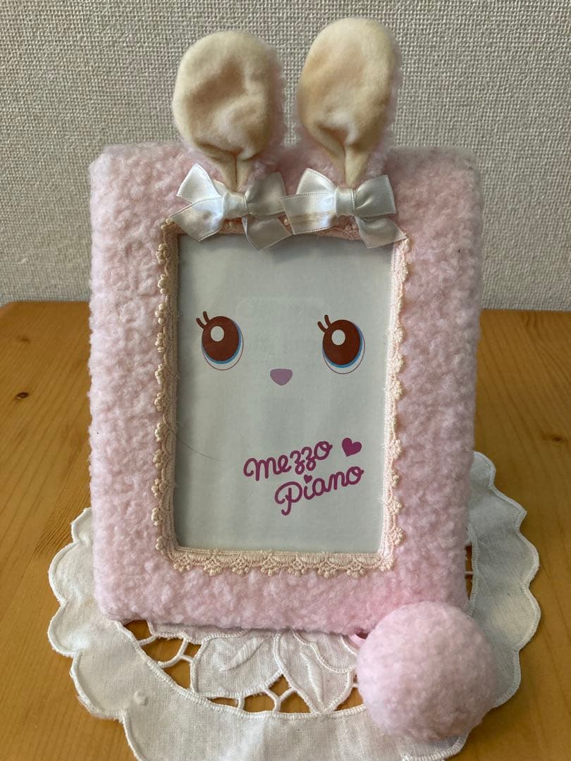 【新品・未使用】mezzo Piano ウサギ耳フォトフレーム