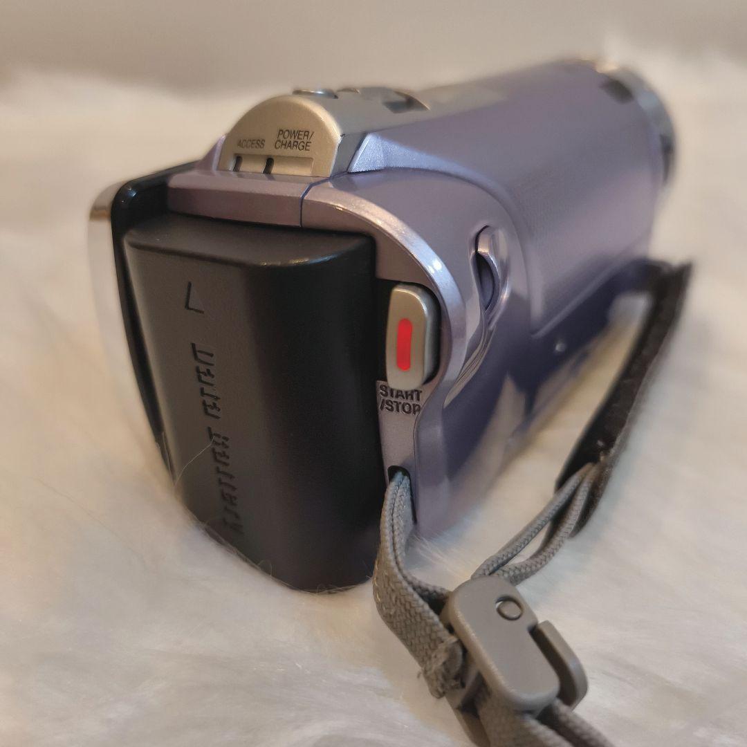 美品 JVC ビデオカメラ Everio GZ-HM33-V バイオレット