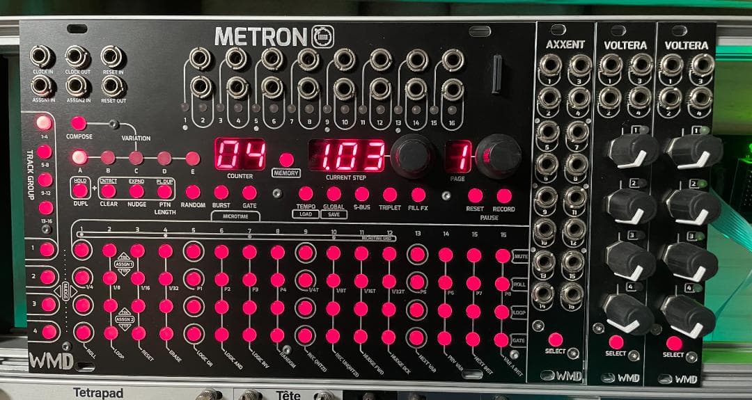 drum play 　WMD METRON　他