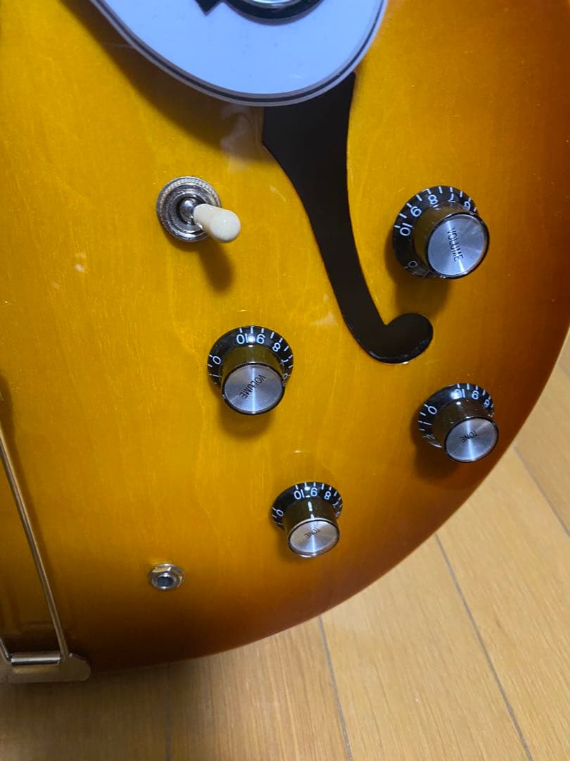 Epiphone Riviera  Tan エピフォン　セミアコ